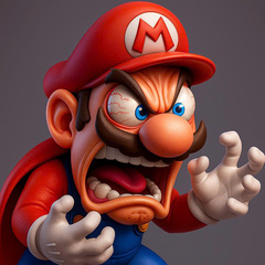 Angry Mario